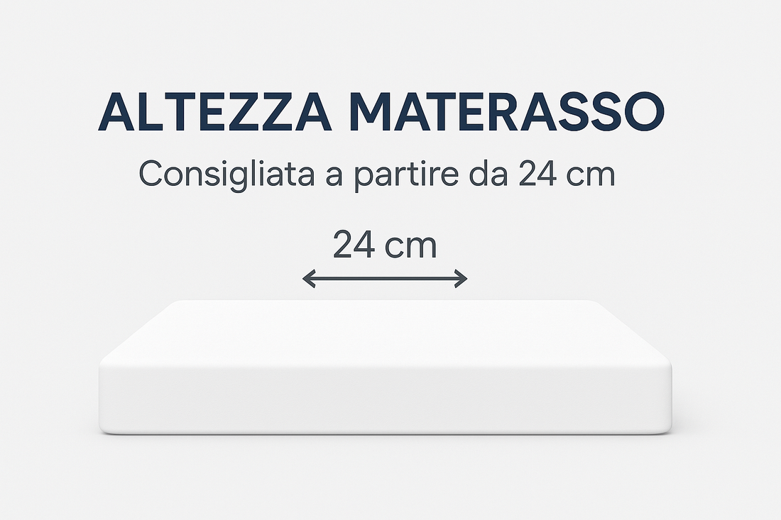 Altezza materasso: qual è quella giusta per dormire meglio?