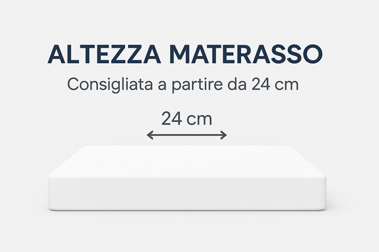 Altezza materasso: qual è quella giusta per dormire meglio?