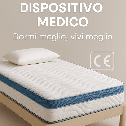 🛏️ Materasso dispositivo medico: dormi meglio, vivi meglio