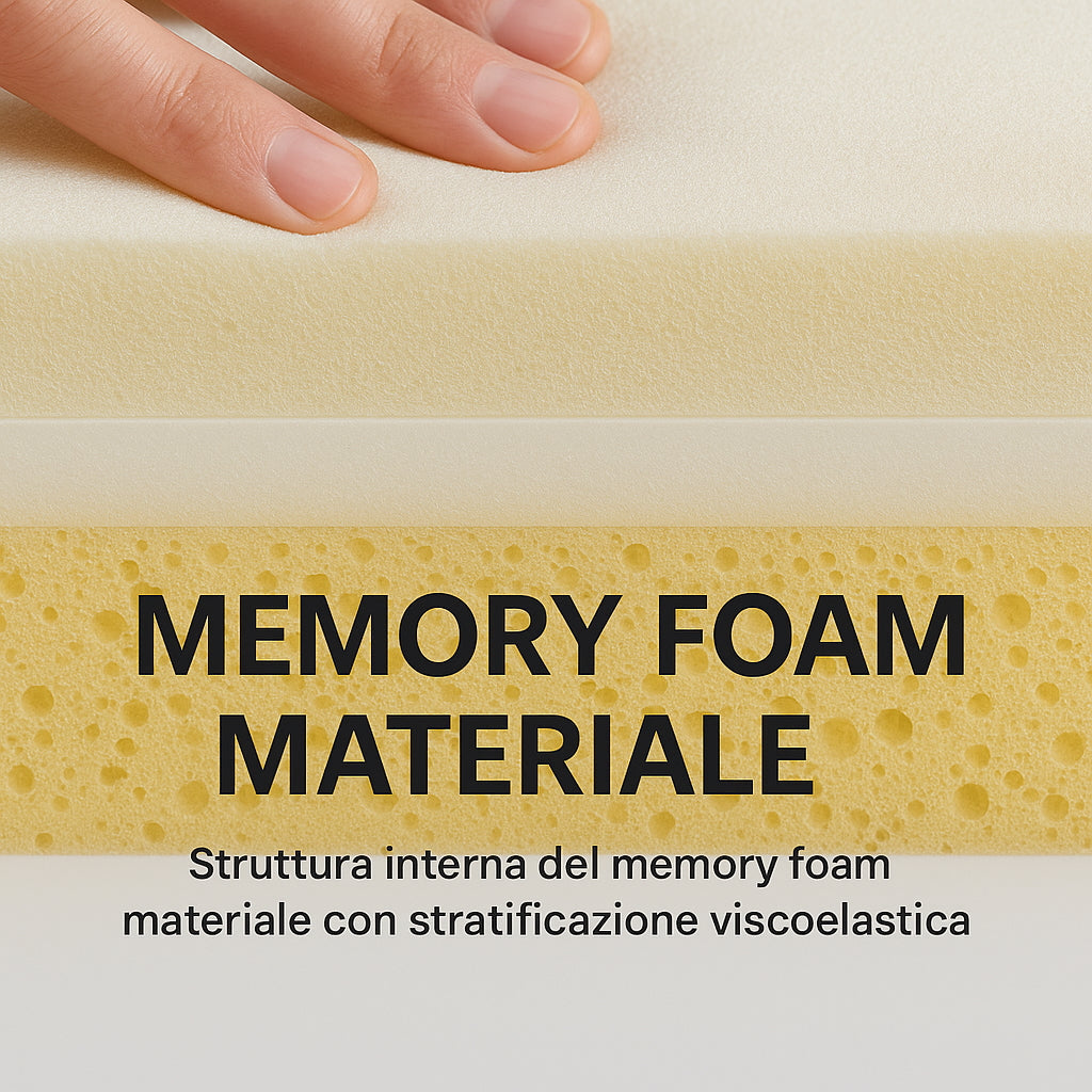 Memory Foam Materiale: Tutto quello che devi sapere
