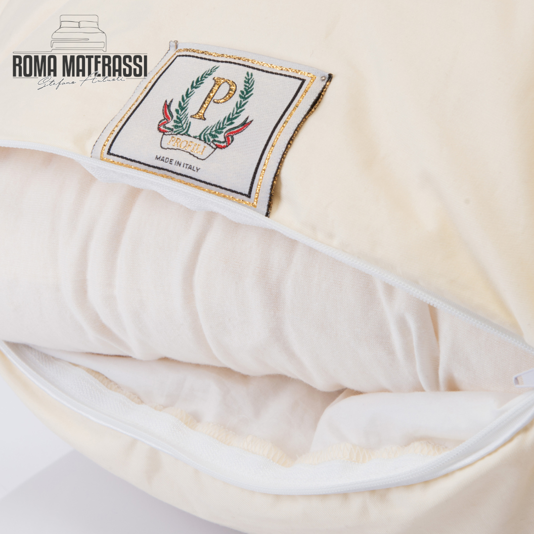 Cuscini piume e lattice: morbidezza e comfort